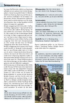 Abenteuer Seoul Musterseite - Seosamneung